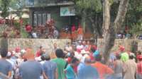 Laranjeiras - Mobilização do MST em frente ao Incra neste domingo, dia 15