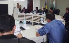 Guarania&ccedil;u - Sargento Vacari participa da sess&atilde;o na C&acirc;mara de Vereadores