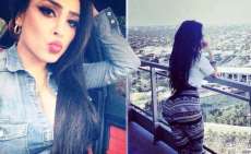Conhe&ccedil;a Claudia Ochoa, a "Kim Kardashian mexicana", que j&aacute; teria matado v&aacute;rios e ostenta arma