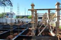 Laranjeiras - Obra da Feira do Produtor está a todo vapor na Praça José Nogueira do Amaral
