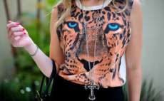 Moda - Animal face: a tend&ecirc;ncia das roupas com estampa de rosto de animais