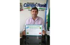 Campo Bonito - Gilmar Bernardi &eacute; eleito um dos 100 melhores prefeitos do Brasil