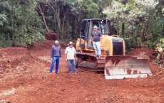 Guarania&ccedil;u - Setor de Via&ccedil;&atilde;o e Obras e Urbanismo atende mais um morador do interior
