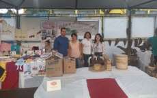 Nova Laranjeiras - Grupo de Artesanato exp&otilde;e produ&ccedil;&atilde;o durante Inverno Gastron&ocirc;mico em Laranjeiras do Sul