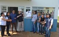 Pinh&atilde;o - Prefeitura inaugura ESF Faxinal dos Coutos