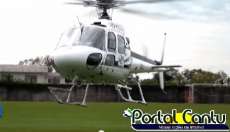 Guarania&ccedil;u - Helic&oacute;ptero do SAMU transporta mais um paciente