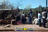 Laranjeiras - Casa fica destruída em incêndio no Jardim Santana