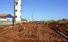 Catanduvas - Cal&ccedil;amento gera emprego e renda no munic&iacute;pio