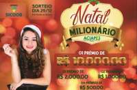 Pinh&atilde;o - Participe do "Natal Premiado" da Aciap e ganhe muitos pr&ecirc;mios. Veja o regulamento