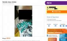 Crian&ccedil;a de Cascavel &eacute; anunciada na OLX