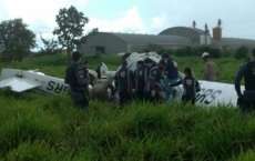 Avi&atilde;o com fam&iacute;lia de Cascavel cai no Mato Grosso