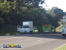 Guarania&ccedil;u - Andarilho &eacute; atropelado na BR 277