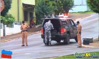 Ibema - Banco Bradesco foi alvo de ladrões na madrugada do dia 30
