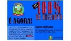Reserva do Iguaçu - Contribuinte pode quitar dívida com até 100% de desconto de juros e multas