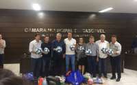 Guaraniaçu - Cidade recebe remessa de materiais esportivos do governo do Estado