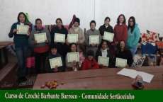Porto Barreiro - Secretaria de Assist&ecirc;ncia Social finaliza cursos com entrega de certificados