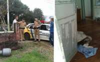 Laranjeiras – Populares seguram homem que roubava botijão no centro