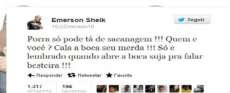 Emerson Sheik detona lateral - esquerdo do Santos