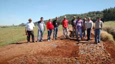Catanduvas - Cal&ccedil;amento de Ibiracema come&ccedil;a a ser restaurado