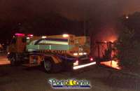 Guaraniaçu - Casa é totalmente consumida pelo fogo na madrugada deste domingo dia 08