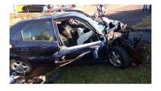 Quedas - Grave acidente entre carros e caminh&atilde;o &eacute; registrado na PR 473