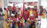 Pinhão - Salão de Turismo do Paraná recebe Foliões do Divino