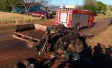Colis&atilde;o frontal termina com um morto na PR-317