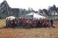 Pinh&atilde;o - Prefeito Dirceu prestigia projeto que incentiva ind&iacute;genas o cultivo de hortali&ccedil;as