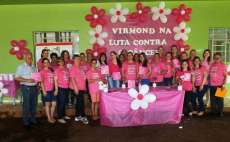 Virmond - Secretaria de Sa&uacute;de realizou nesta quinta dia 22, o dia do combate ao c&acirc;ncer de mama