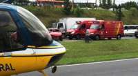 Sem cinto de segurança, cinco pessoas são ejetadas de carro
