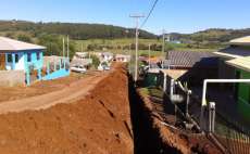 Nova Laranjeiras - Prefeitura realiza obras de infraestrutura no Loteamento Bueno