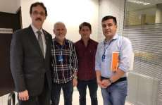 Guarania&ccedil;u - Prefeito Osm&aacute;rio participa de reuni&atilde;o na AMOP