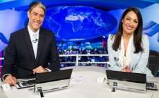 Willian Bonner diz que Patr&iacute;cia Poeta deixou Jornal Nacional por estar 'infeliz'