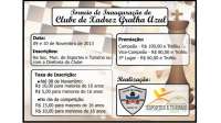 Pinh&atilde;o - Torneio marcar&aacute; inaugura&ccedil;&atilde;o do Clube de Xadrez de Pinh&atilde;o