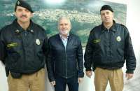 Guaraniaçu - Comando da PM apresenta estratégia de segurança durante os Jogos da Juventude.