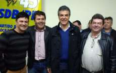Rio Bonito - Prefeito Ademir Fagundes se encontra com deputado Francischini e governador Beto Richa