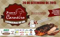 Laranjeiras - Neste domingo dia 20, tem mais um delicioso almoço à base de carne de carneiro