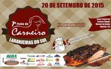 Laranjeiras - Neste domingo dia 20, tem mais um delicioso almoço à base de carne de carneiro