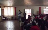 Pinh&atilde;o - Alunos do Col&eacute;gio Proc&oacute;pio participam de palestra educativa