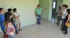 Laranjeiras - Conselho Municipal de Saúde e promotoria pública vistoriam obra da UBS do Água Verde