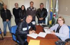 Catanduvas - Arcebispo Dom Mauro visita prefeitura