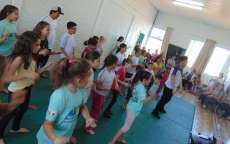 Catanduvas - CRAS realiza atividades com alunos comemorando a semana da pessoa com defici&ecirc;ncia intelectual e m&uacute;ltipla