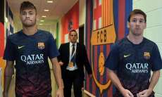 V&iacute;deo Espetacular: Messi, Neymar, e os craques do Barcelona em comercial da Qatar Airways