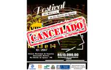 Rio Bonito -  Cancelamento do VIII Canta Rio &ndash; Festival de M&uacute;sica