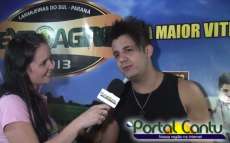 Reveja a entrevista que Cristiano Ara&uacute;jo deu ao Portal Cantu