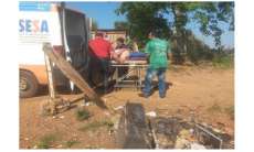 Laranjeiras - Homem com convulsão é atendido por equipe de emergência