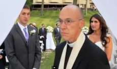 Irritado, padre amea&ccedil;a interromper casamento por causa de fot&oacute;grafos. Veja o v&iacute;deo