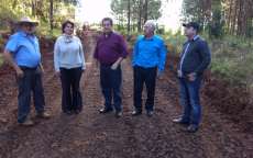 Nova Laranjeiras - Deputada Cristina Silvestri visita a cidade e reafirma compromisso de trabalho pelo desenvolvimento do Munic&iacute;pio