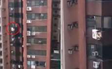 Amante se pendura no 8&ordm; andar ap&oacute;s marido tra&iacute;do chegar