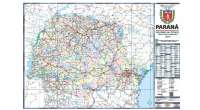 Governo do Paraná lança novo mapa rodoviário elaborado com imagens de satélite